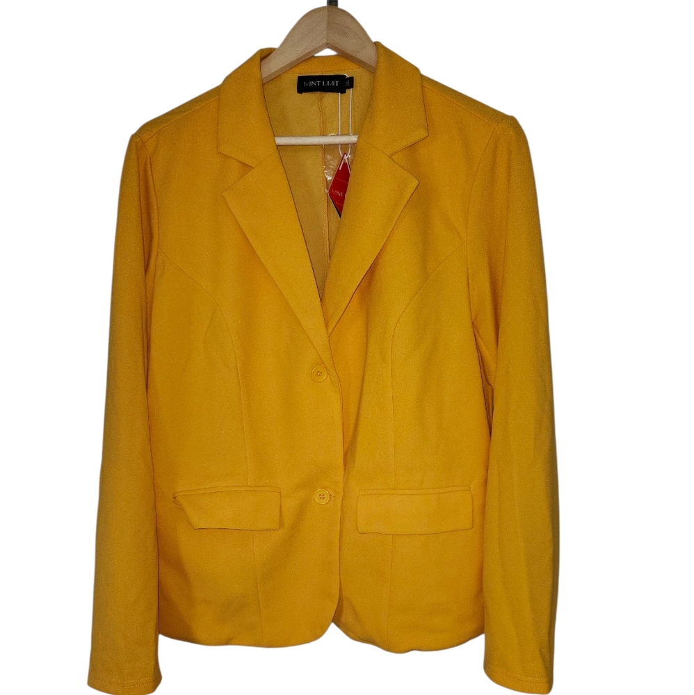 Yellow Women's Blazer